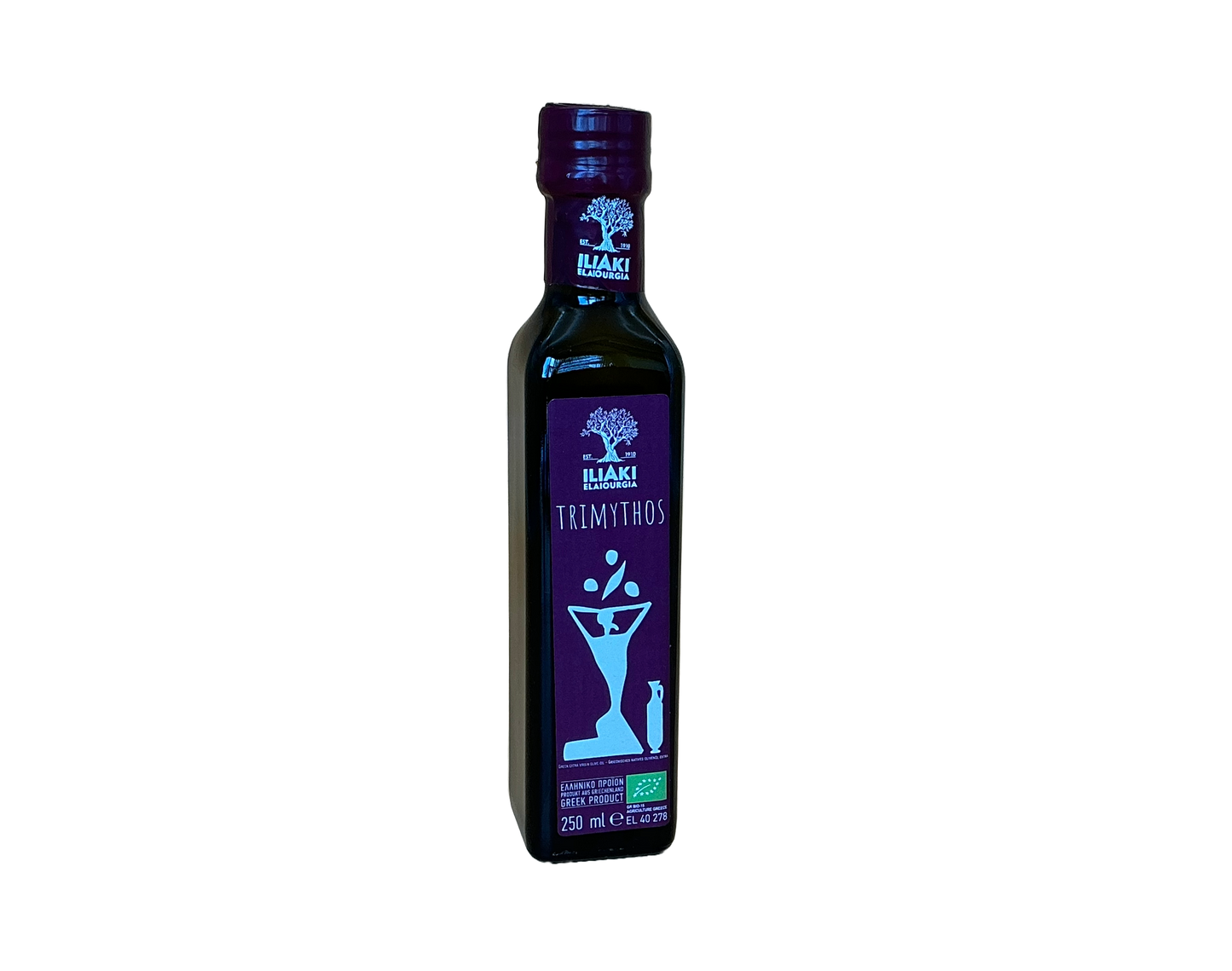 ILIAKI - Trimythos 250ml - Bio-Olivenöl Extra Nativ aus Olympia