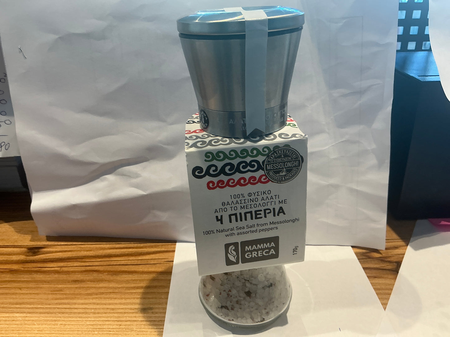 Mamma Creca Salz-Pfeffer Mühle 170 g