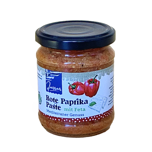 Jassas - Rote Paprika Paste mit Feta - 290 g